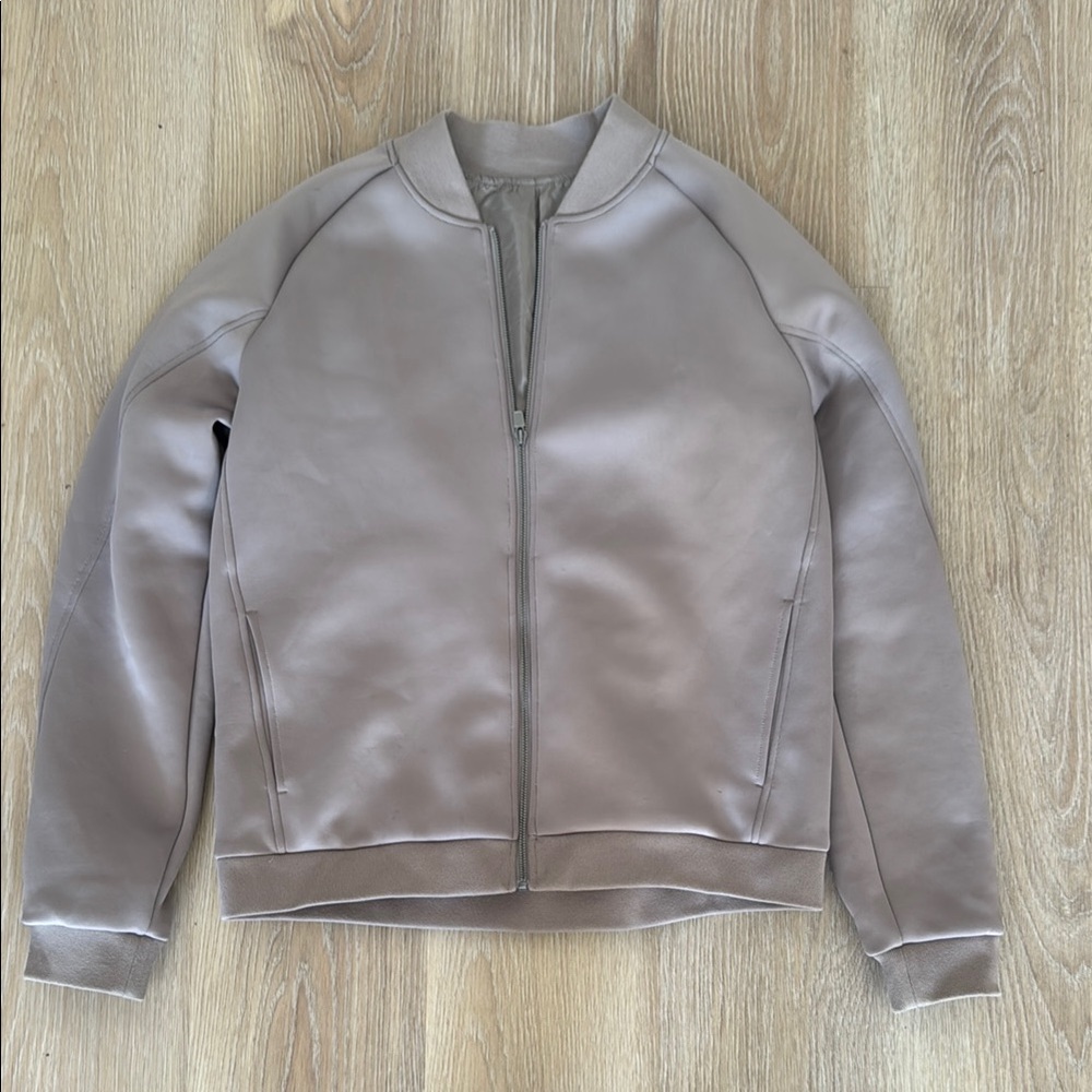 Balance Athletica Gray Bomber Jacket - L